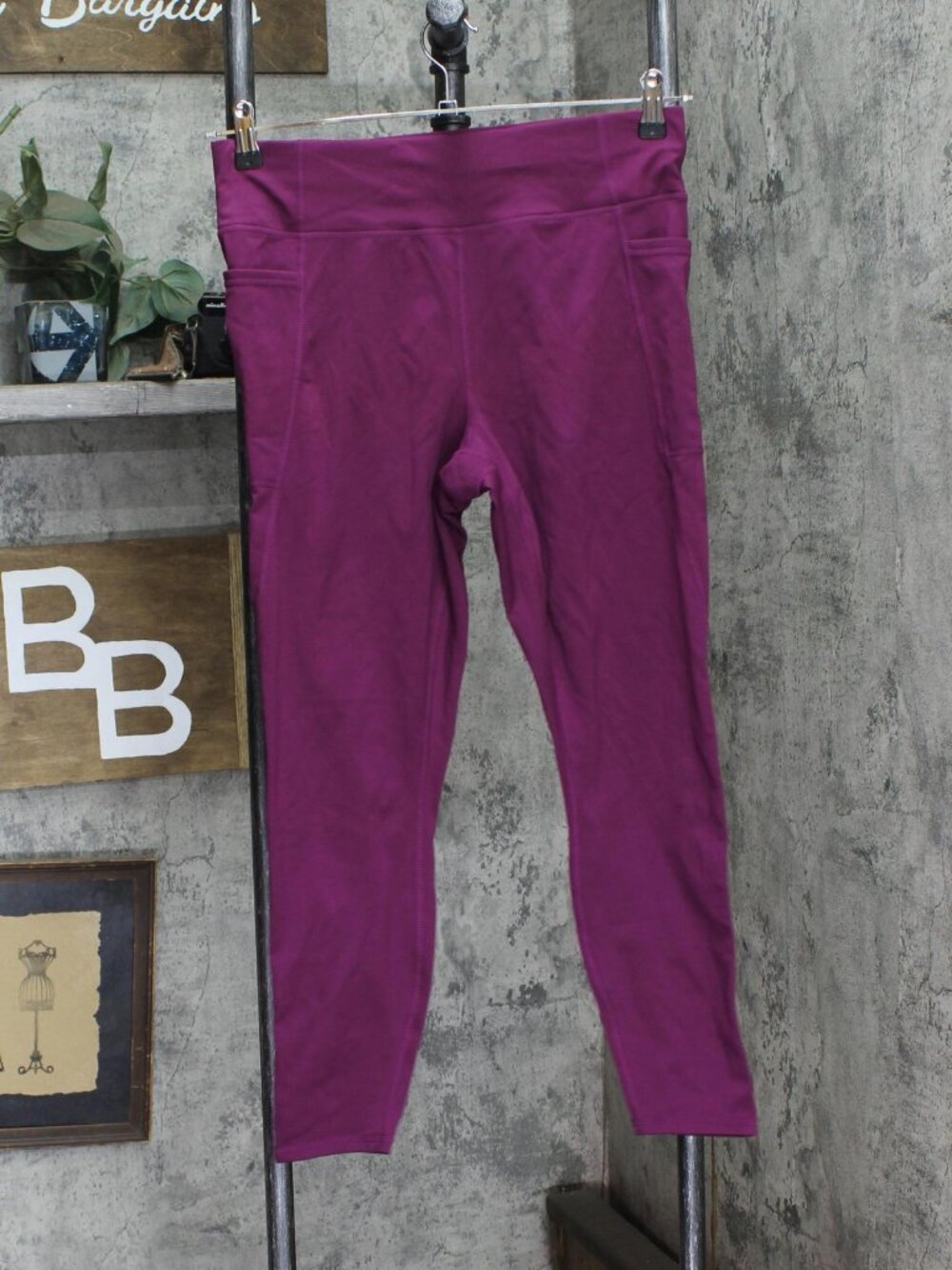 Member S Mark High Rise Extra Warm Leggings P20 0059 L Sz L